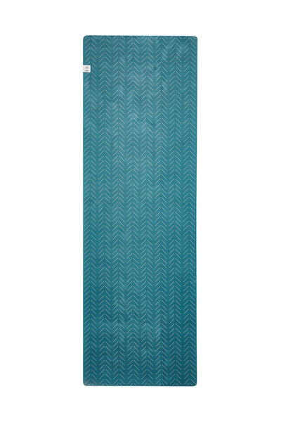 Jollie Yoga Mat The Plush Mat in Herringbone Top