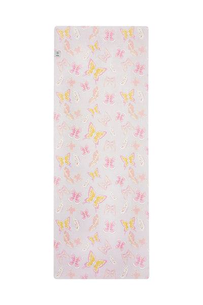 Jollie Yoga Mat The Plush Mat in Butterfly