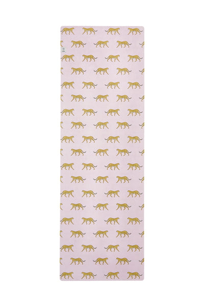 Plush Mat Cheetah Front View