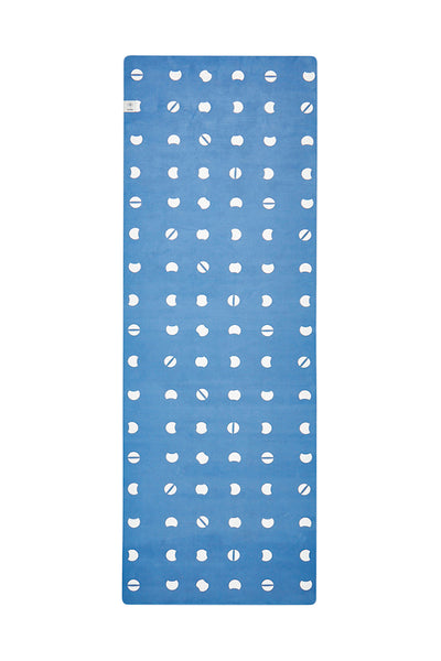 Jollie Yoga Mat The Plush Mat in Nuts and Bolts Top
